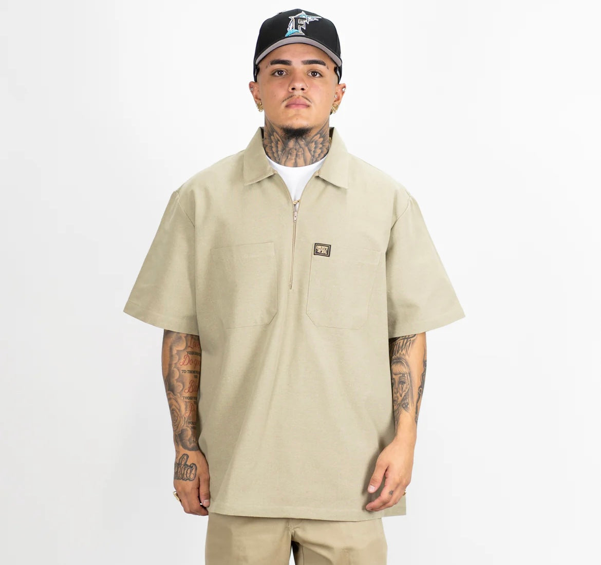 FB County Short Sleeve Half Zip
