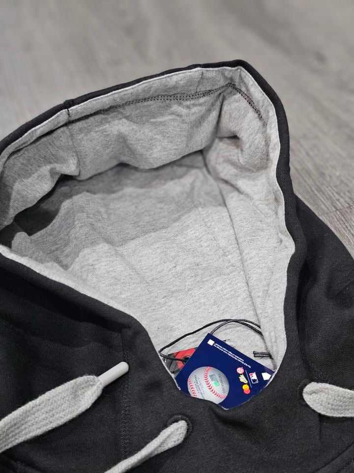 Los Angeles Dodgers Men’s BLACK Sweatshirt Antigua Victory Pullover Hoodie