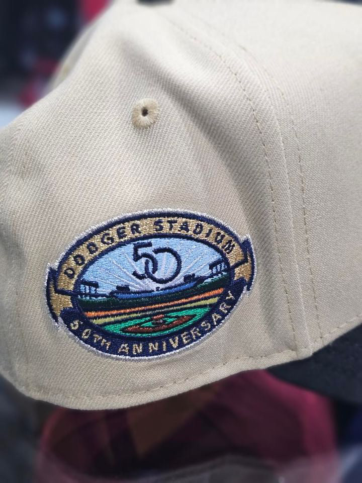 Los Angeles Dodgers Cream & Black 9Forty A-Frame Snapback