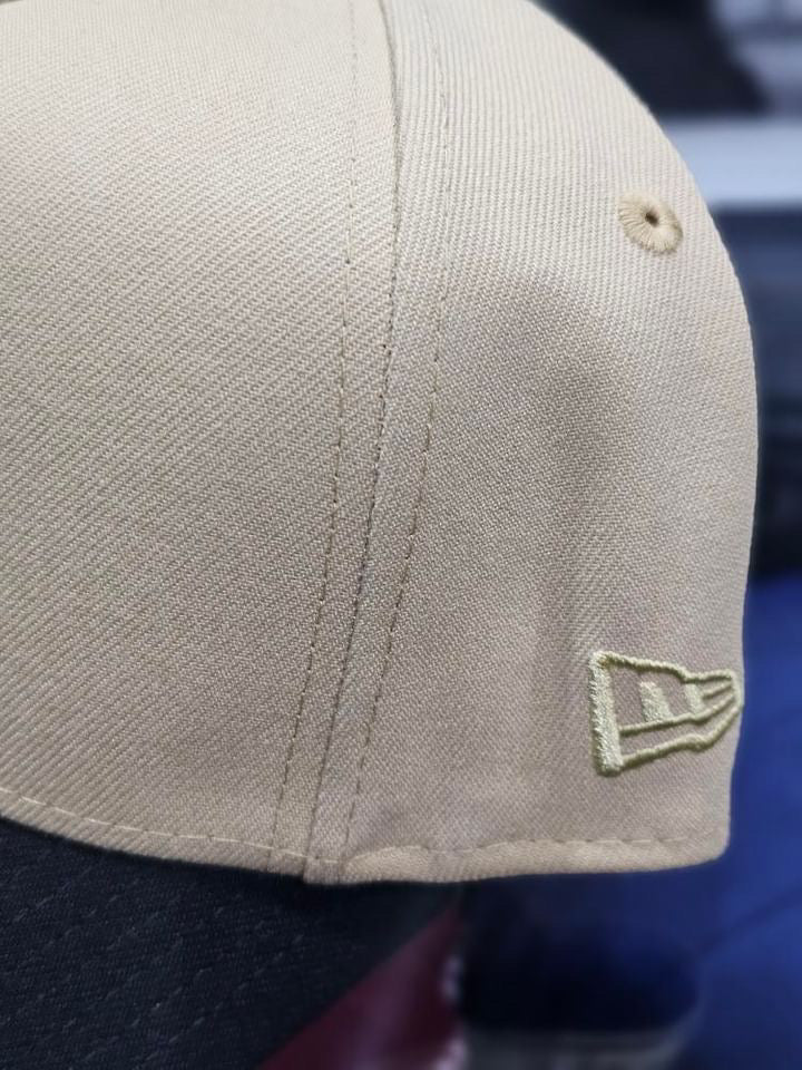 Los Angeles Dodgers Cream & Black 9Forty A-Frame Snapback