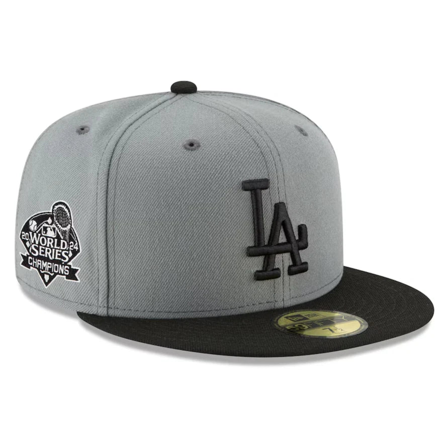 Los Angeles Dodgers New Era 2024 World Series Champions Fashion 59FIFTY Fitted( final sale)