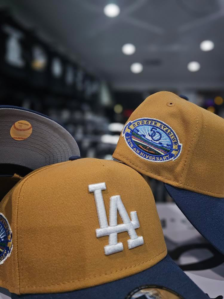 Los Angeles Dodgers 50th Anniversary 9FOFTY A-Frame Snapback