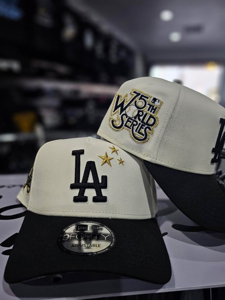 Los Angeles Dodgers '75th World Series' 9Forty A-Frame Snapback