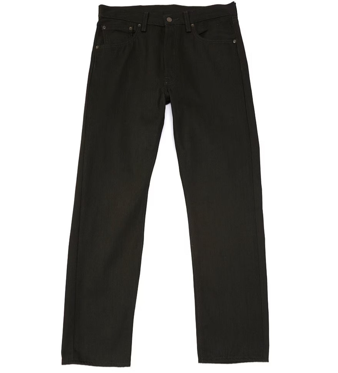 Levi’s Men’s 501 Original Shrink-to-fit Jeans (SOLID BLACK) DOUBLE BLACK up to 46 in size. ⛔️⛔️⛔️⛔️⛔️⛔️⛔️⛔️⛔️⛔️⛔️⛔️⛔️⛔️Size 48 to 50 are 99%cotton and 1% LYCRA original fit with yellow tag on the back of jeans.