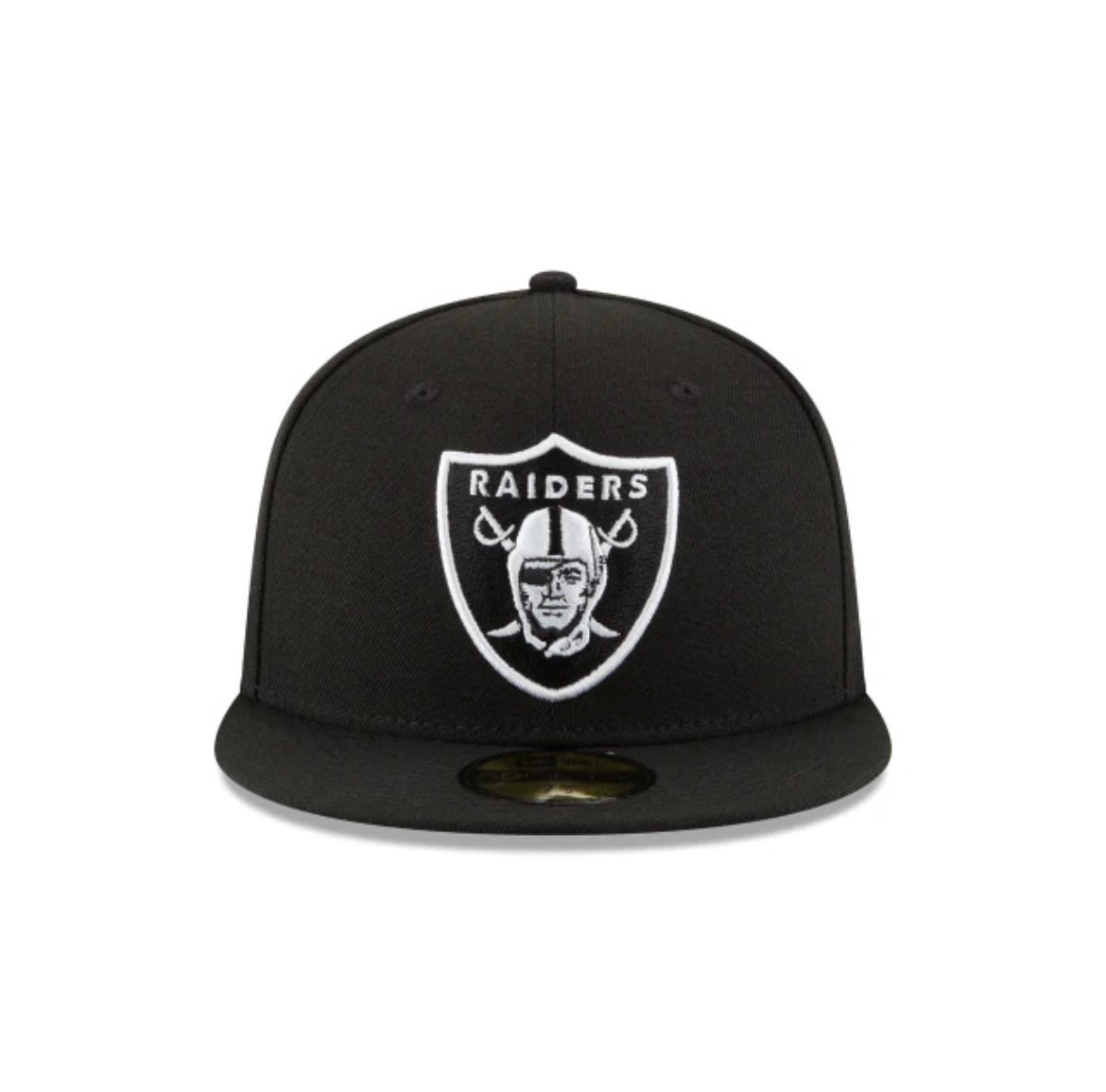 Las Vegas Raiders Black & White 59FIFTY Fitted (Final sale)