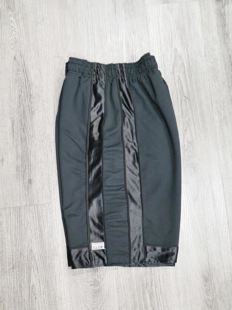 Pro Club Men's Black Heavyweight Mesh Basketball Shorts