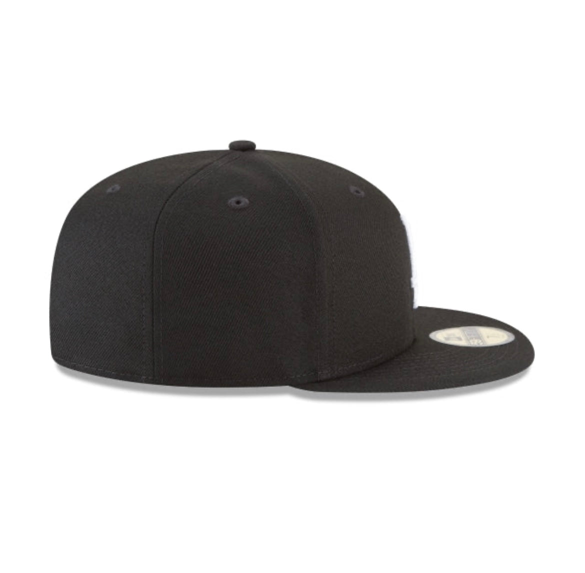 Los Angeles Dodgers Black and White Basic 59FIFTY Fitted (FINAL SALE)
