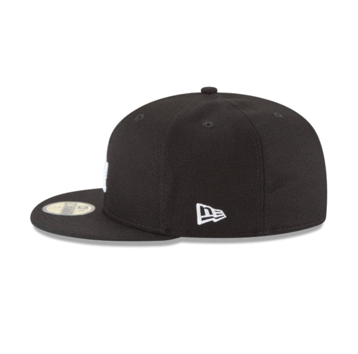 Los Angeles Dodgers Black and White Basic 59FIFTY Fitted (FINAL SALE)