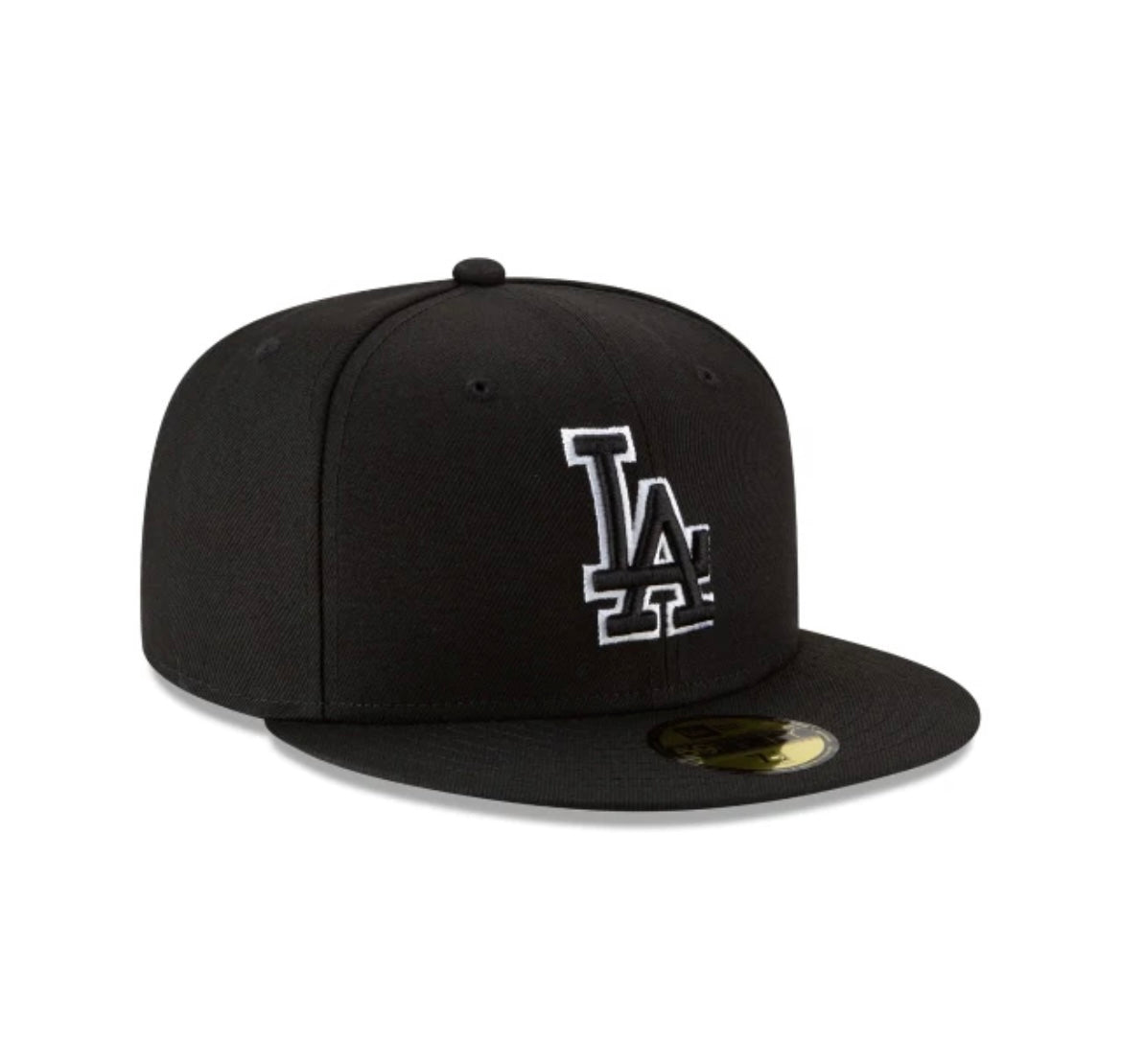 Los Angeles Dodgers Black Outline 59FIFTY Fitted FINAL SALE. (final sale)