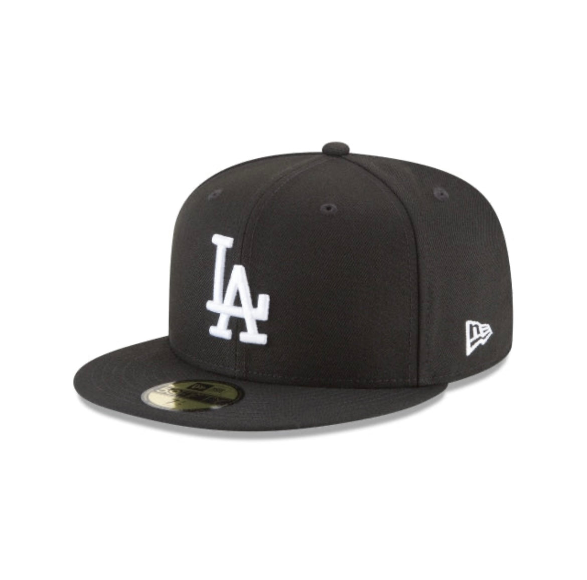 Los Angeles Dodgers Black and White Basic 59FIFTY Fitted (FINAL SALE)
