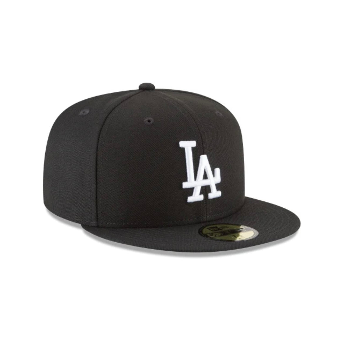 Los Angeles Dodgers Black and White Basic 59FIFTY Fitted (FINAL SALE)