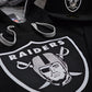 Raiders Antigua Victory Pullover Hoodie - Black