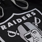 Raiders Antigua Victory Pullover Hoodie - Black