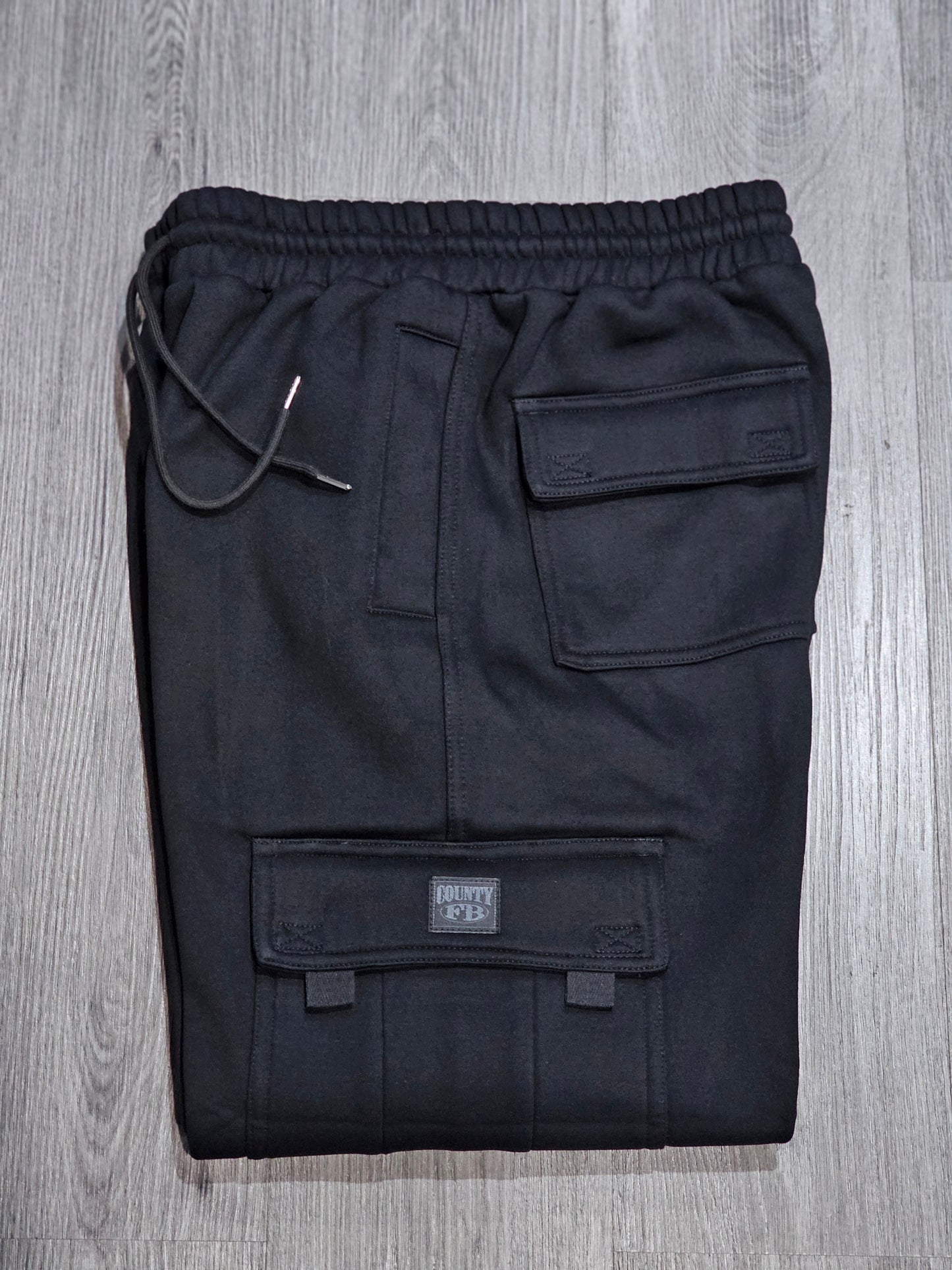 FB County Heavyweight Baggy Cargo Sweatpants