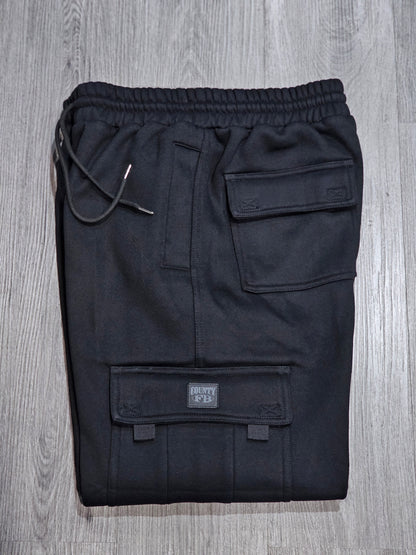 FB County Heavyweight Baggy Cargo Sweatpants