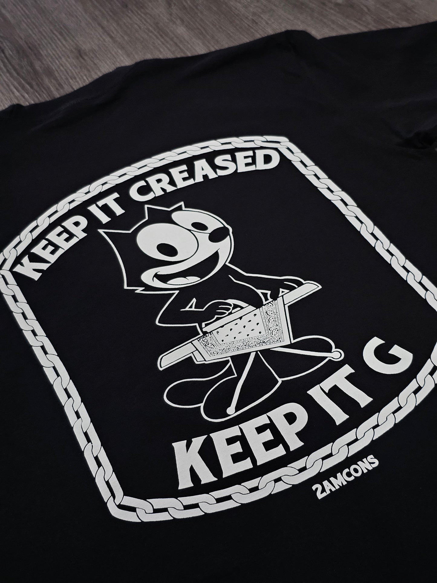 Keep it creased Keep it G