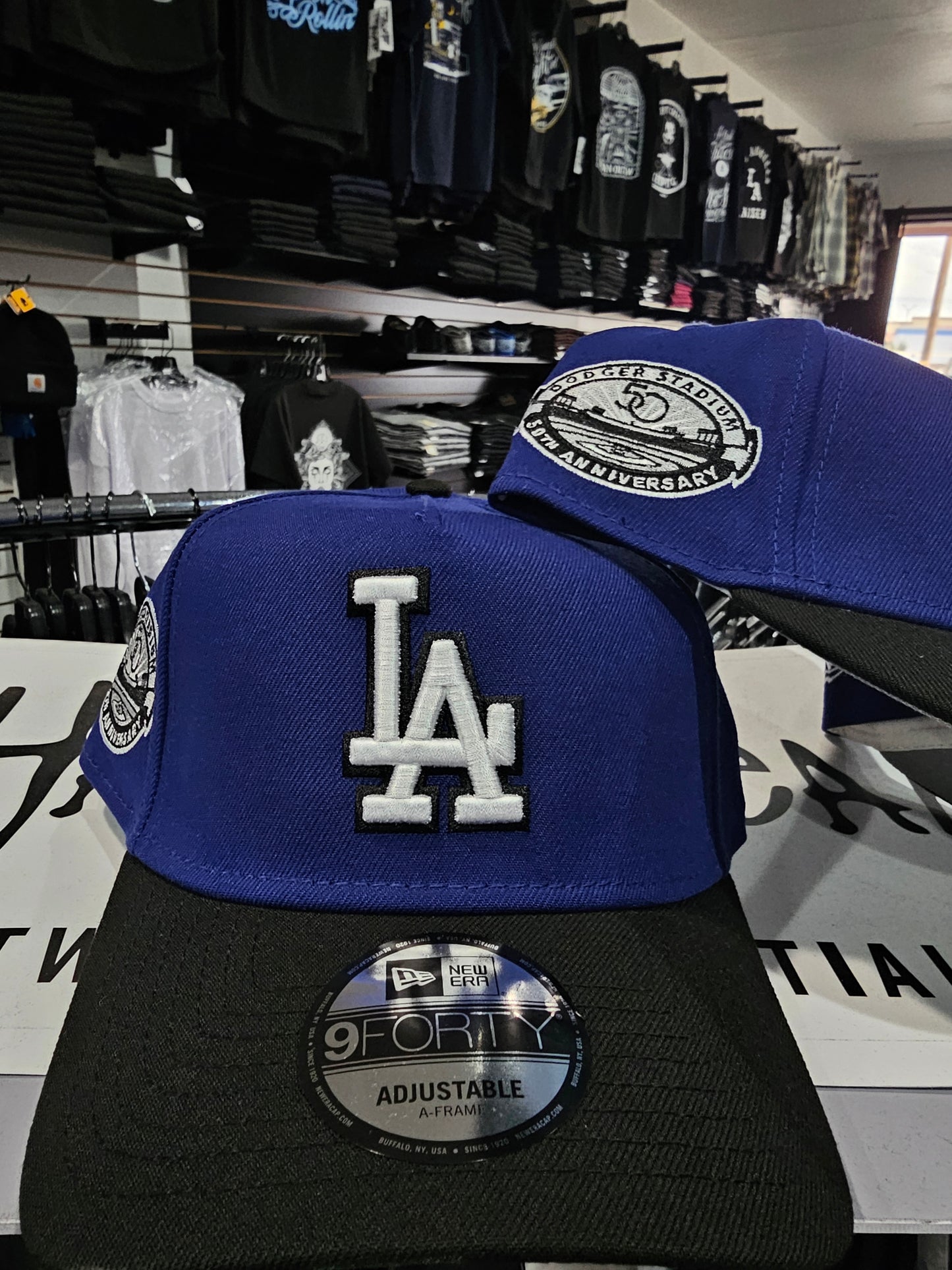 Los Angeles Dodgers 50th Anniversary 9FORTY A-Frame Snapback