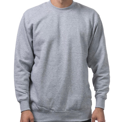 Pro Club Men’s Heavyweight Crew Neck Fleece Pullover Sweater