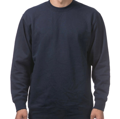 Pro Club Men’s Heavyweight Crew Neck Fleece Pullover Sweater