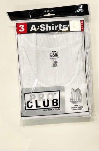 Pro Club Men's A-Shirts (3 pack)