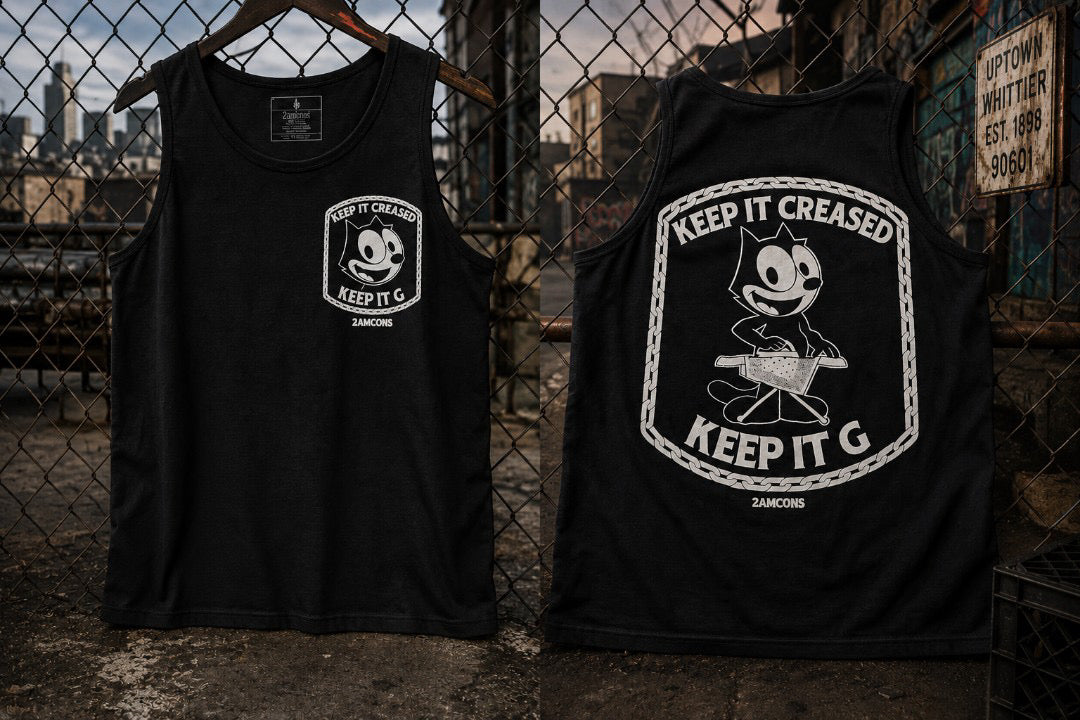 Keep it creased Keep it G
