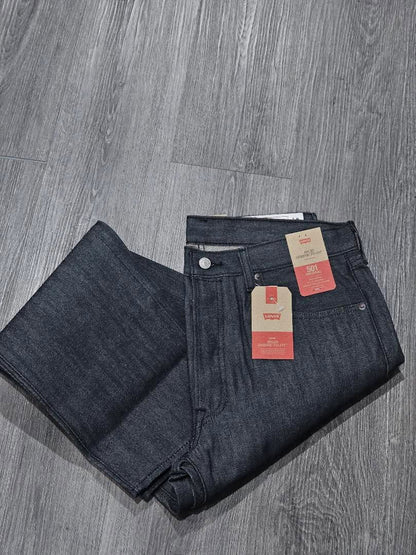 LEVI'S Men's CHARCOAL 501® Original Shrink-to-Fit™ Jeans CHARCOAL
