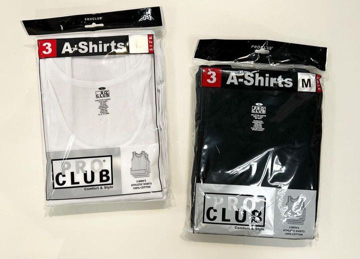 Pro Club Men's A-Shirts (3 pack)