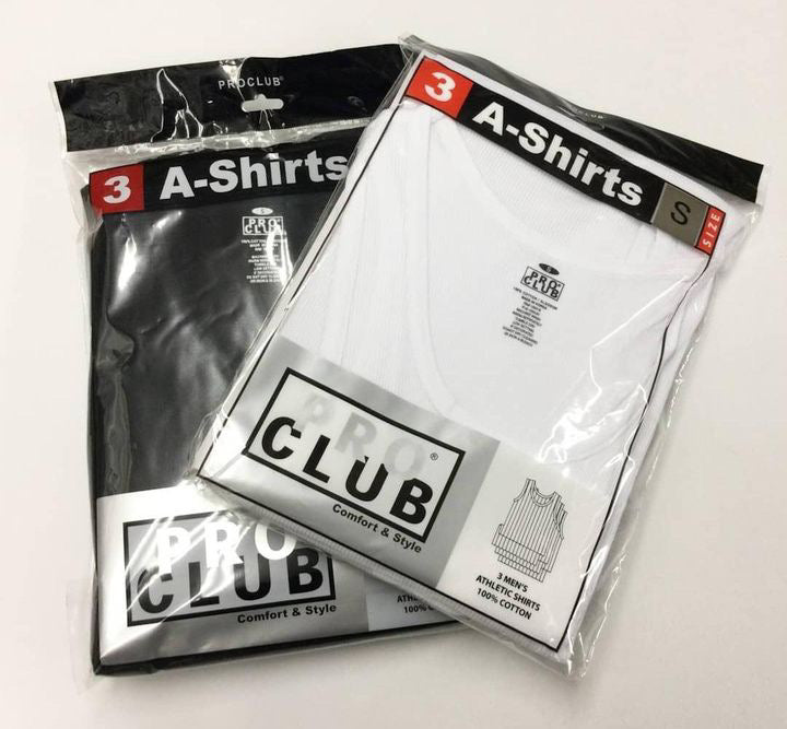 Pro Club Men's A-Shirts (3 pack)