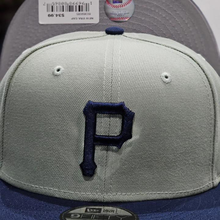 Pittsburg Pirates Mint Green and Navy SnapBack