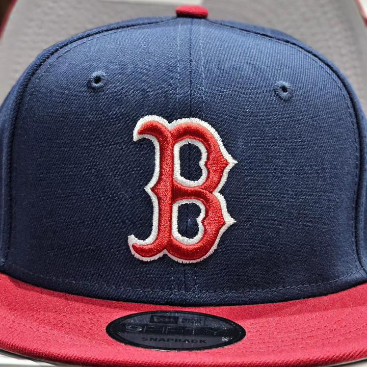 Boston Red Sox Navy and Burgundy SnapBack