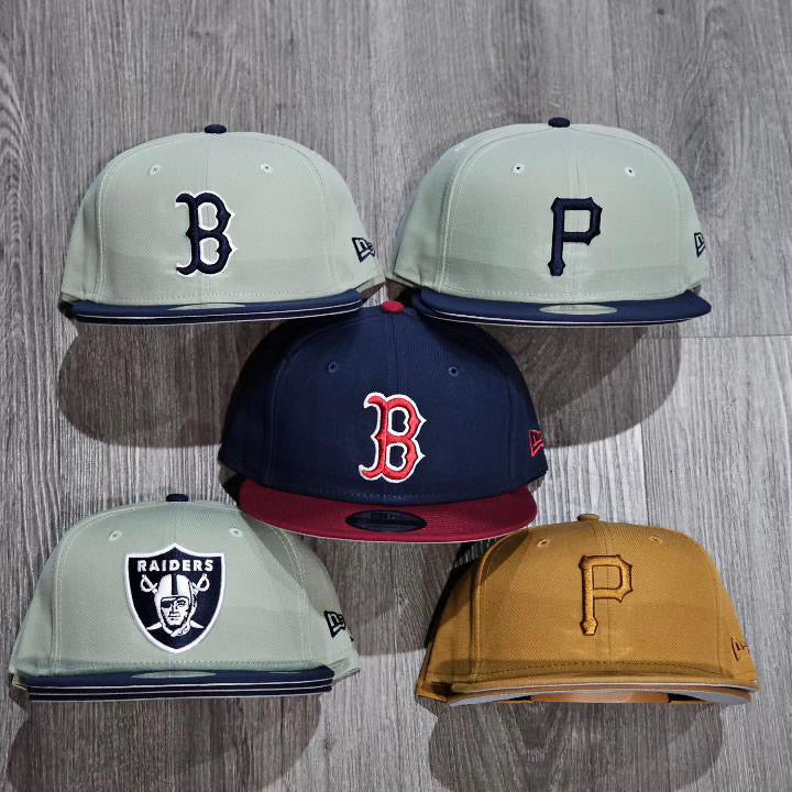 Boston Red Sox Navy and Burgundy SnapBack