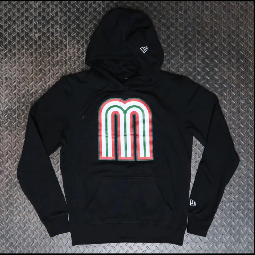 MEXICO MENS NEW ERA PULLOVER HOODIE