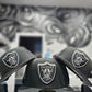 Raiders 2024 Draft Gray 59FIFTY Fitted