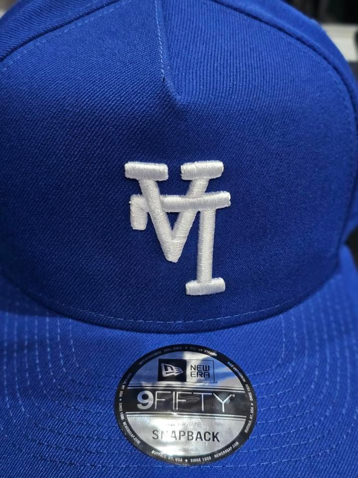 Los Angeles Dodgers 'Upside Down LA Logo' 9FORTY A-Frame Snapback