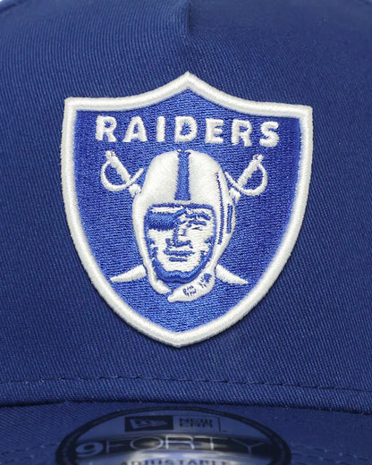 Las Vegas Raiders ‘Royal/Grey Undervisor’ 9FORTY A-Frame SnapBack