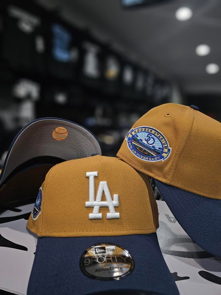 Los Angeles Dodgers 50th Anniversary 9FOFTY A-Frame Snapback