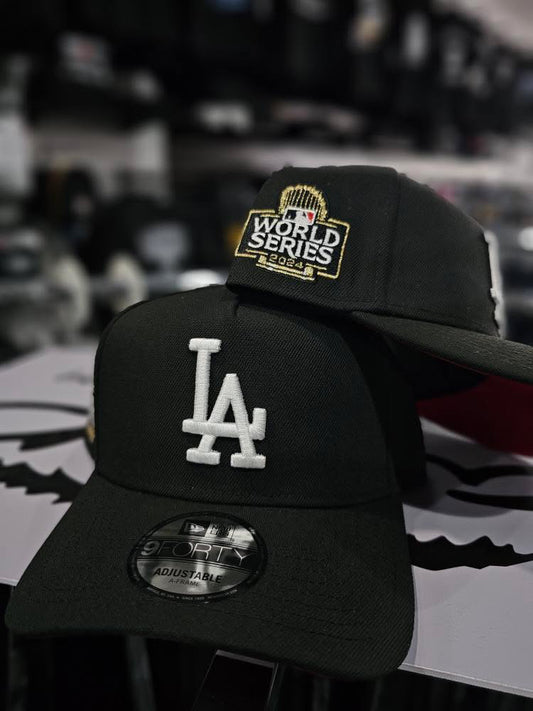 Los Angeles Dodgers 'World Series' 9Forty A-Frame Snapback