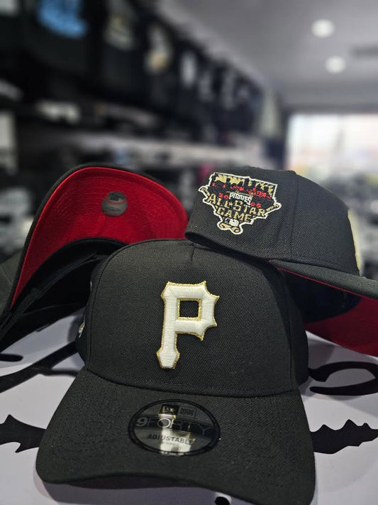 Pittsburgh Pirates '06 All Star Game' 9Forty A-Frame Snapback (Gold Outline)