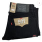 Levi’s Men’s 501 Original Shrink-to-fit Jeans (SOLID BLACK) DOUBLE BLACK