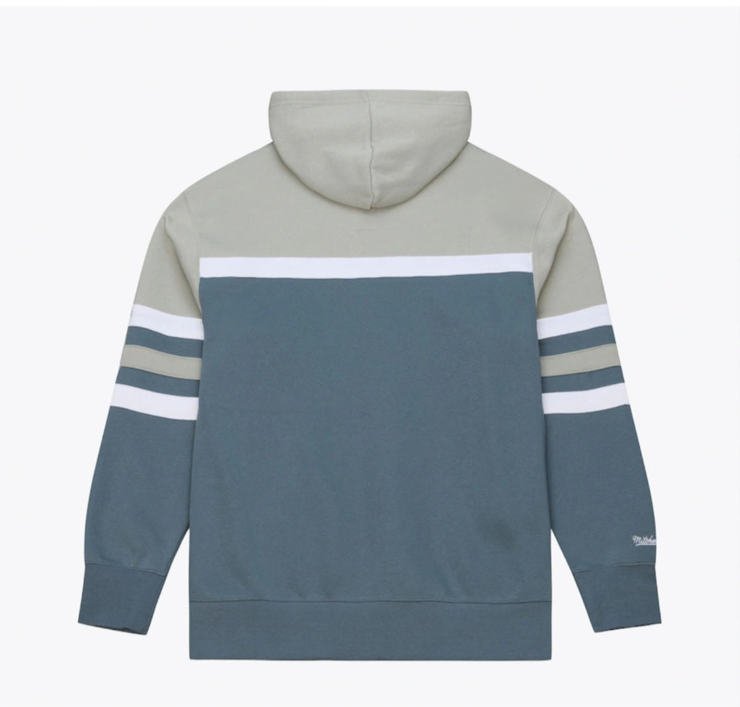 Los Angeles Dodgers Gray Thunderstorm Head Coach Hoodie