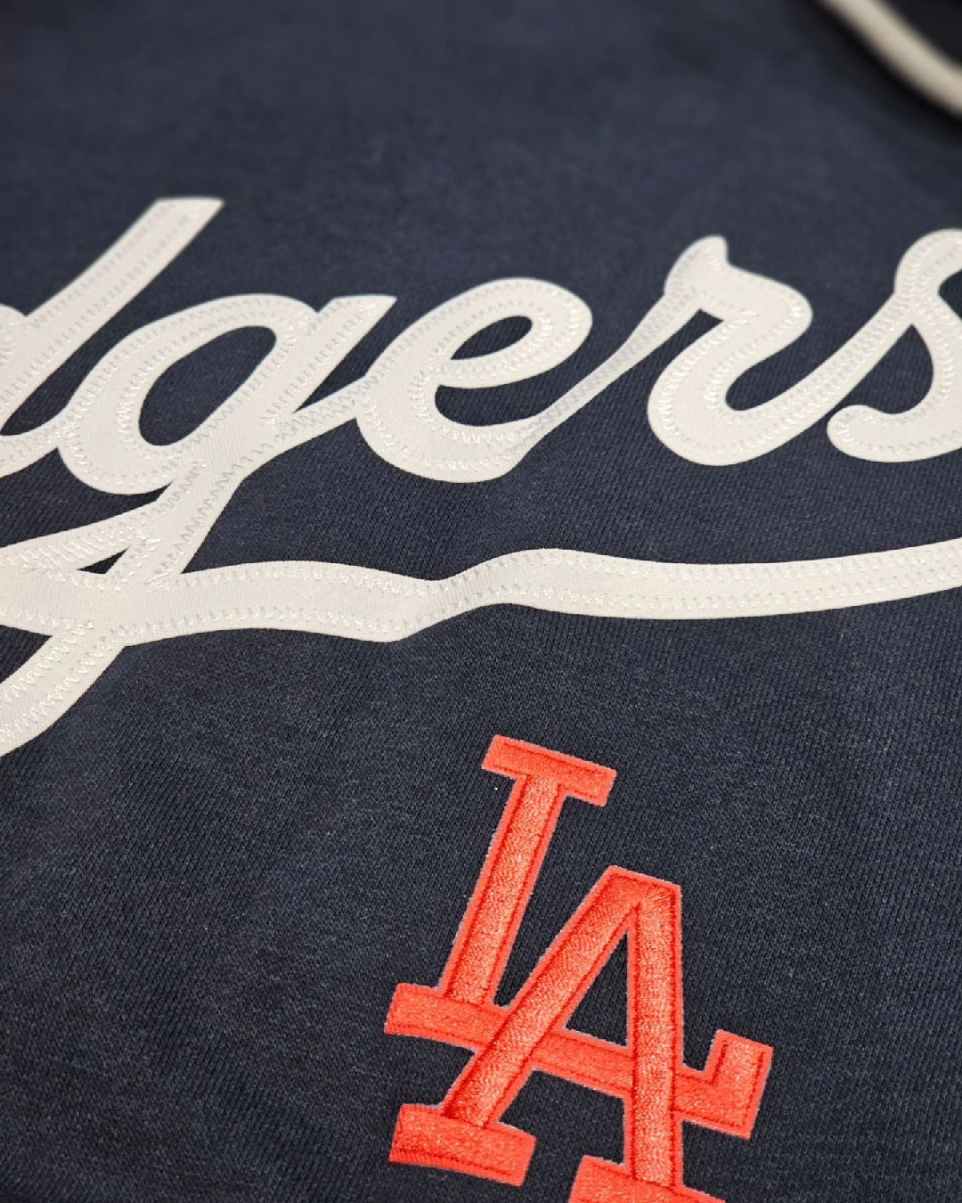 Two-tone  Navy/gray Dodgers pullover hoodie