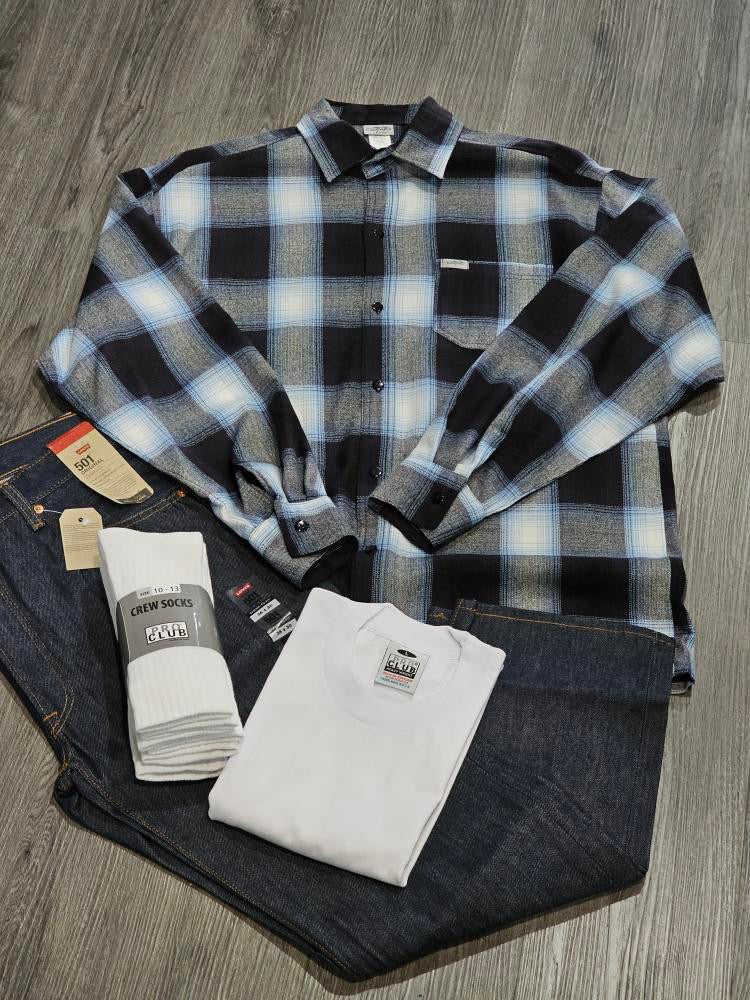 CalTop Long Sleeve Flannels