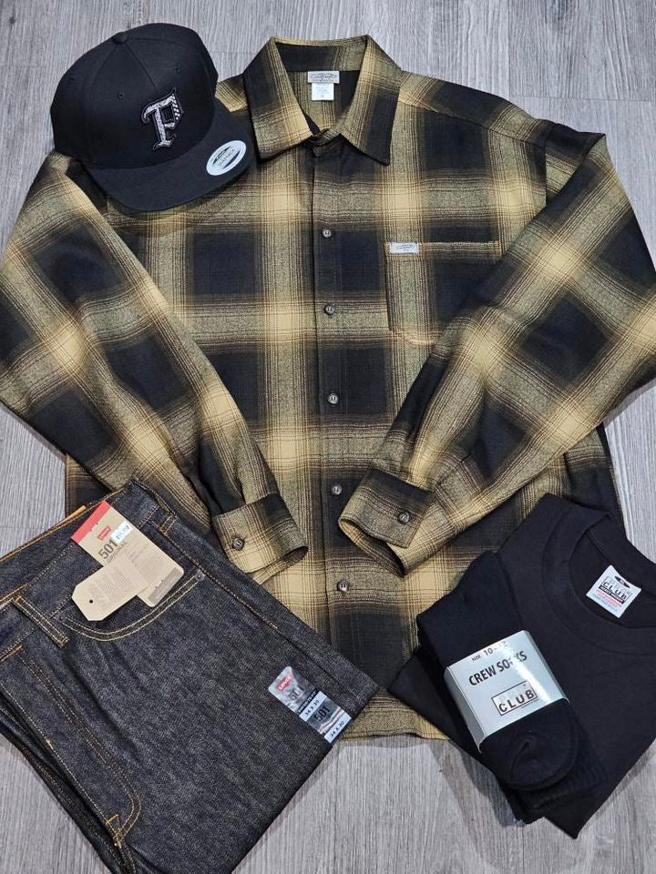 CalTop Long Sleeve Flannels