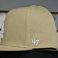 '47 Los Angeles
Dodgers captain brown/ white logo adjustable snapback