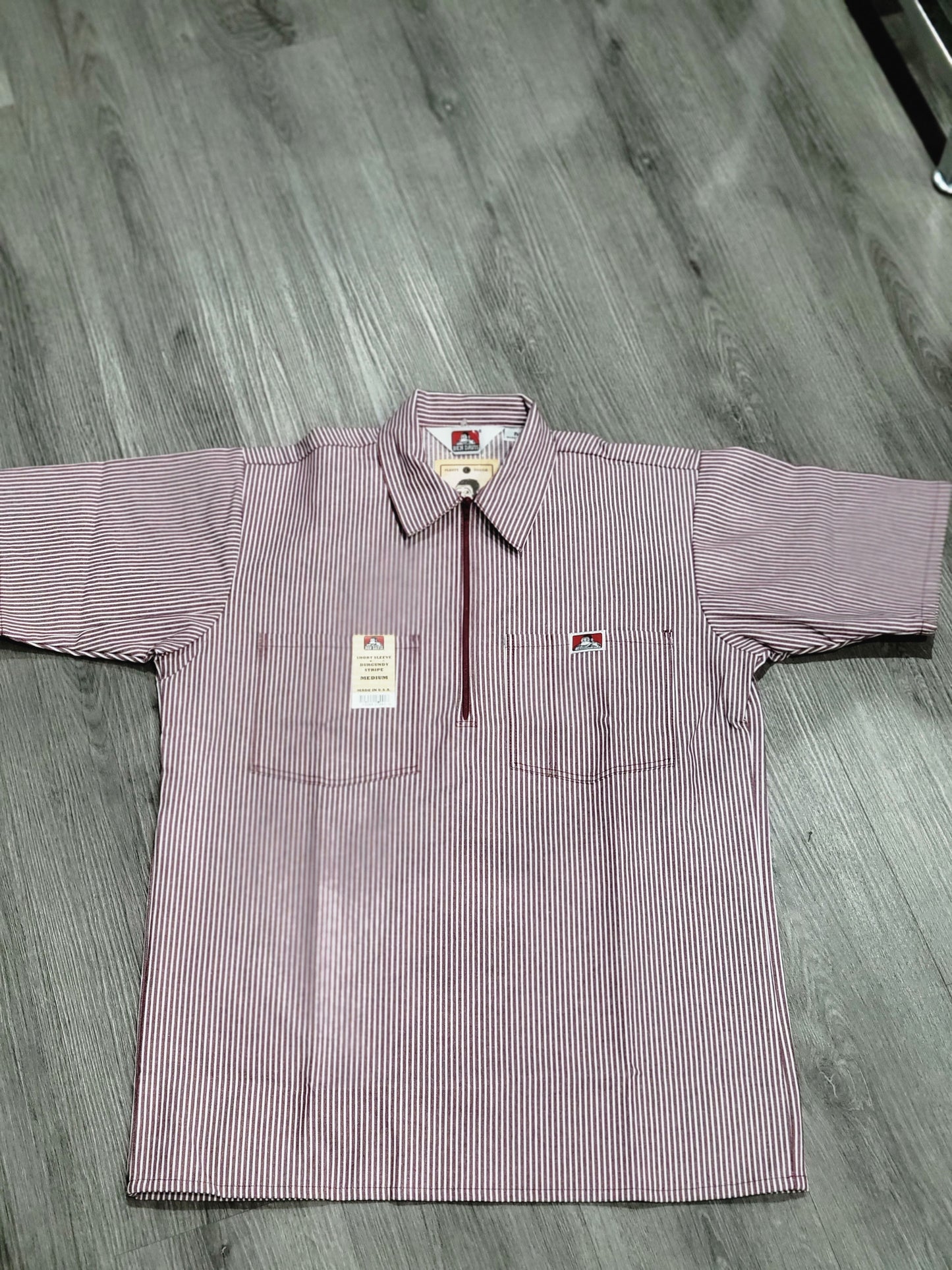 Ben Davis Short Sleeve 1/2 Zip