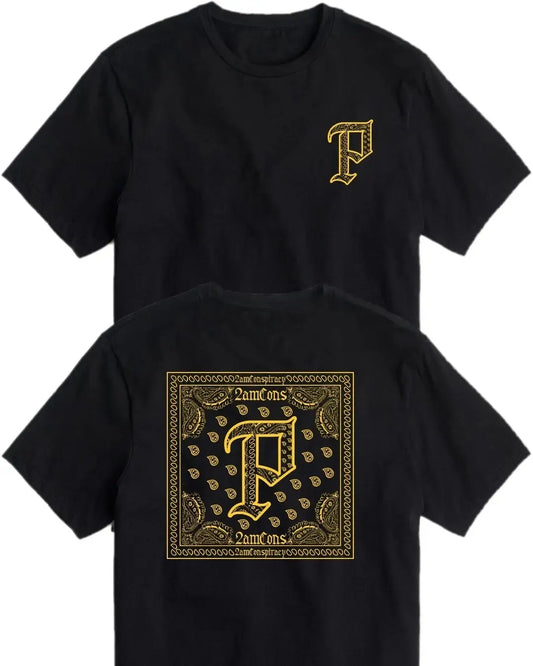 Paisley Gold "P" 2AMCONS