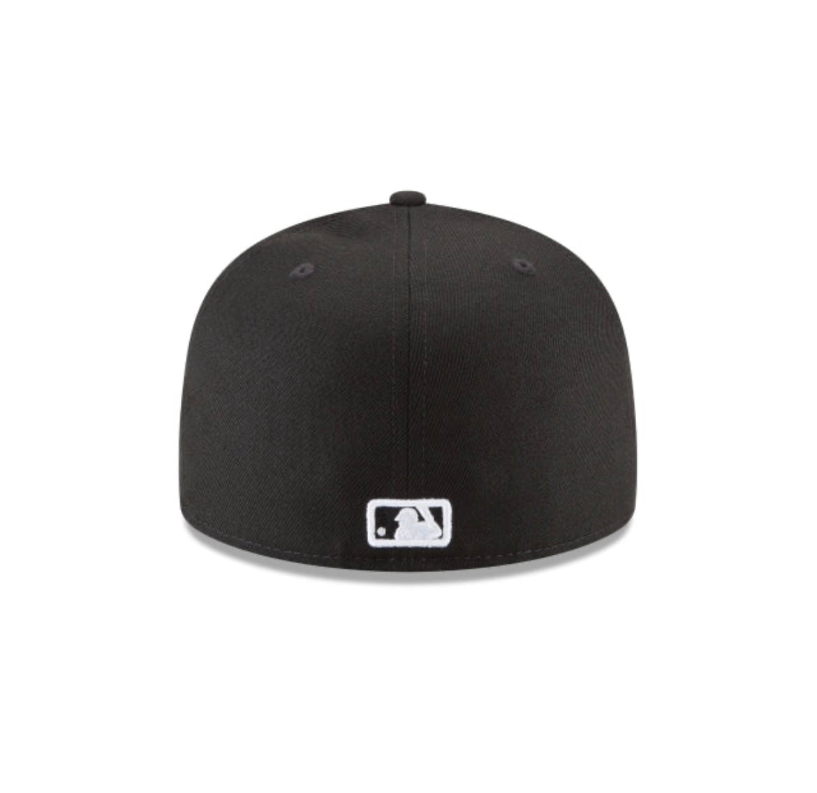 Atlanta Braves Black and White Basic 59FIFTY Fitted