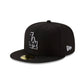 Los Angeles Dodgers Black Outline 59FIFTY Fitted FINAL SALE