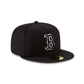 Boston Red Sox Black Outline 59FIFTY Fitted