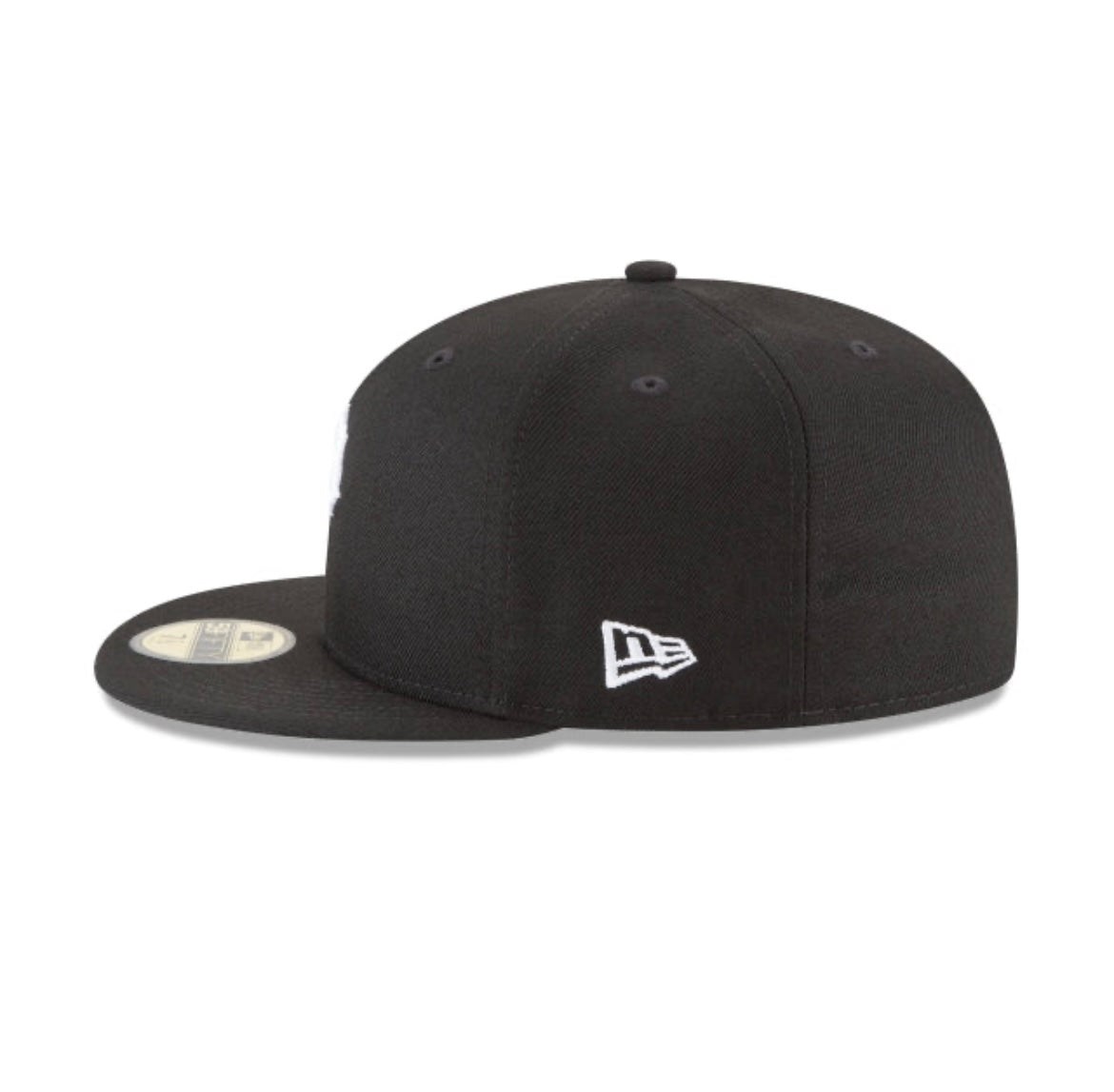 Pittsburgh Pirates Black and White Basic 59FIFTY Fitted